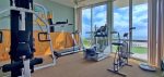 Oceanfront fitness room